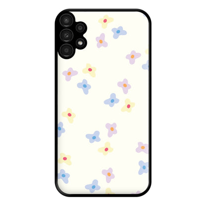 Pastel Flowers Pattern Phone Case for Galaxy A13