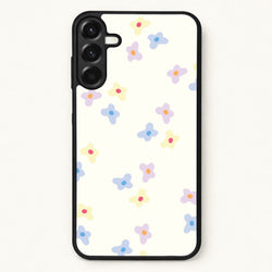 Pastel Flowers Pattern Phone Case for Galaxy A17