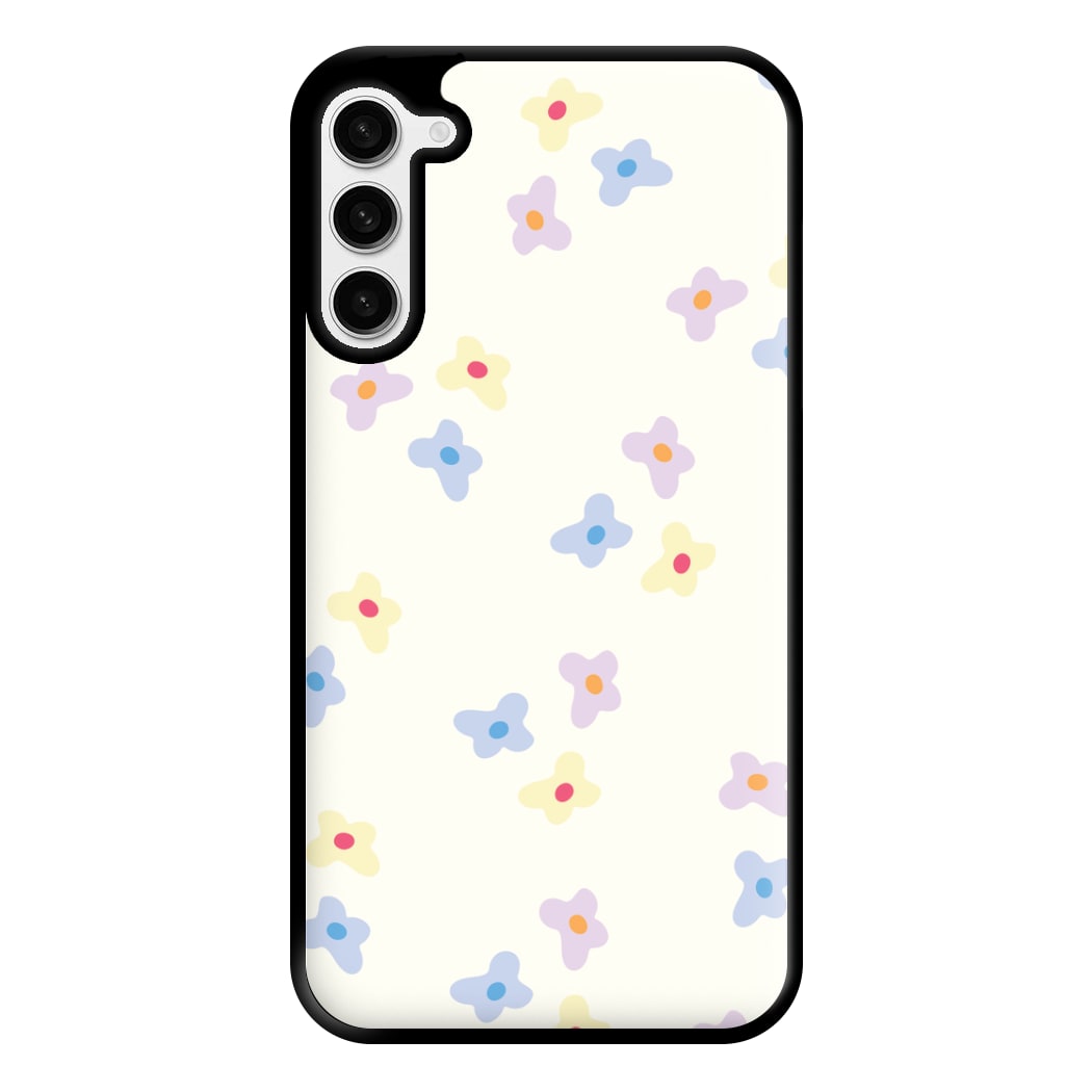 Pastel Flowers Pattern Phone Case for Galaxy S23 Plus