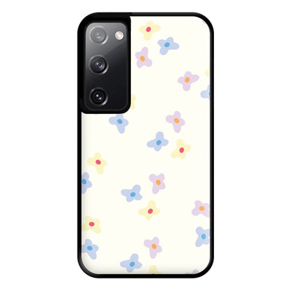 Pastel Flowers Pattern Phone Case for Galaxy S20