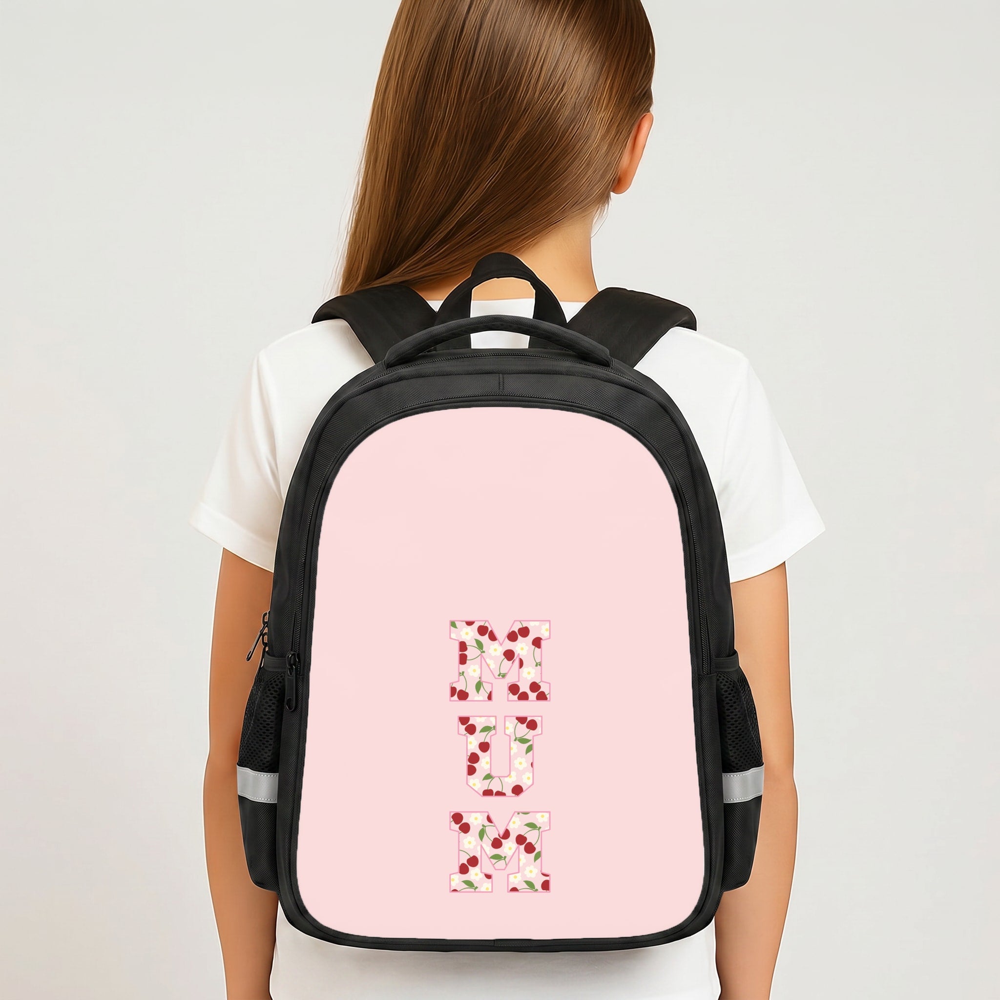 Floral Varsity Mum Backpack