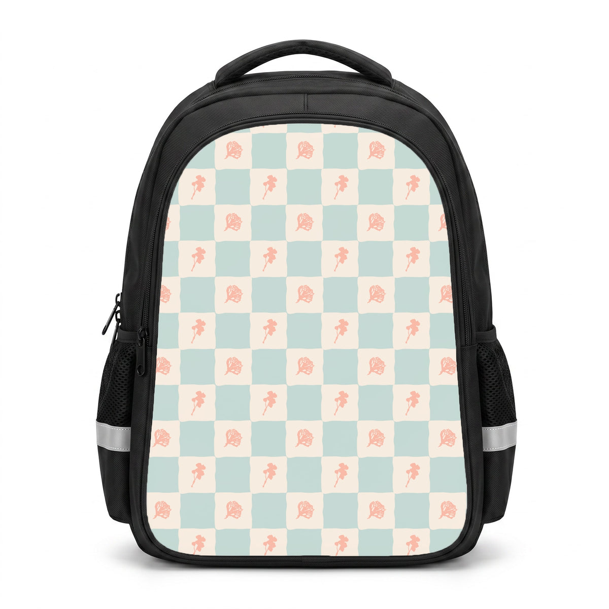 Patchwork Floral Pattern Backpack