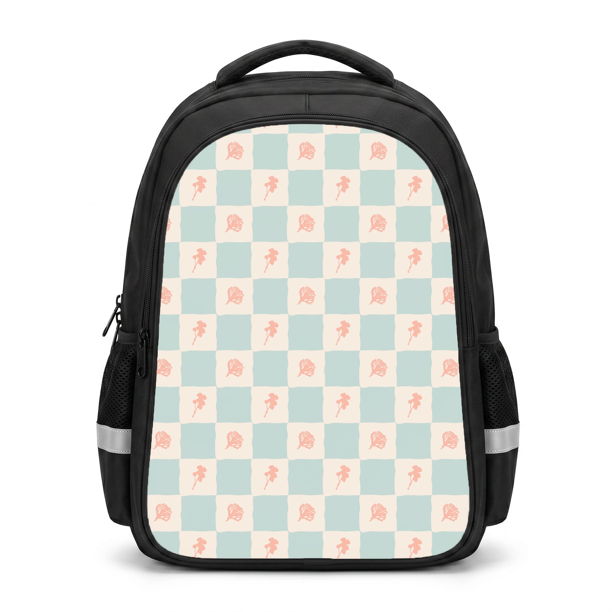 Patchwork Floral Pattern Backpack