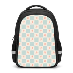 Patchwork Floral Pattern Backpack