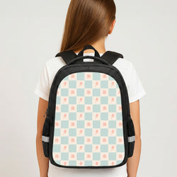 Patchwork Floral Pattern Backpack