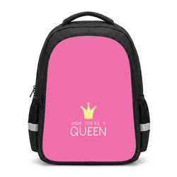 Mum You're A Queen Backpack