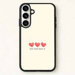 Best Mum There Is Phone Case for Galaxy S26 Plus