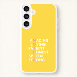 Mother Anagram Phone Case for Galaxy S26 Plus