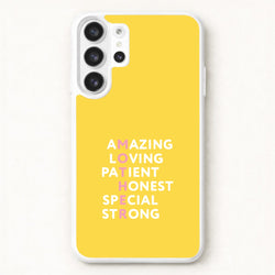 Mother Anagram Phone Case for Galaxy S26 Ultra