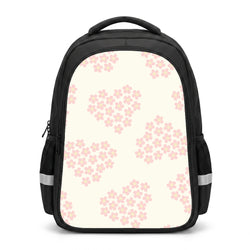 Flower Hearts Pattern Backpack