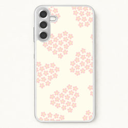 Flower Hearts Pattern Phone Case for Galaxy A37