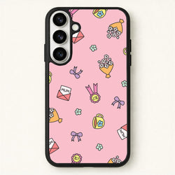 Mum Doodles Pattern Phone Case for Galaxy S26 Plus