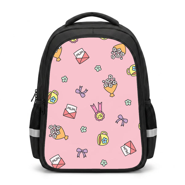 Mum Doodles Pattern Backpack