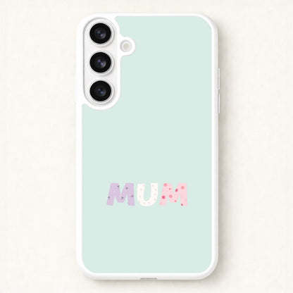 Mum Patchwork Phone Case for Galaxy S26 Plus