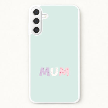 Mum Patchwork Phone Case for Galaxy A17