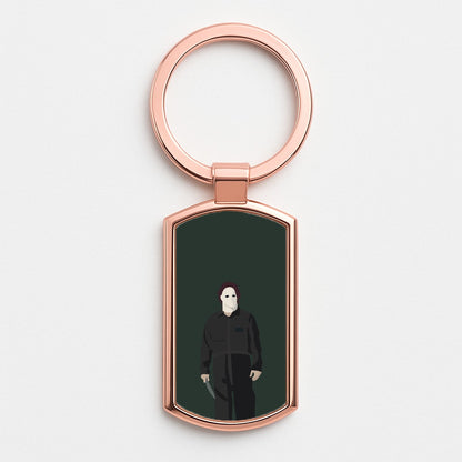 Knife - Myers Rose Gold Keyring