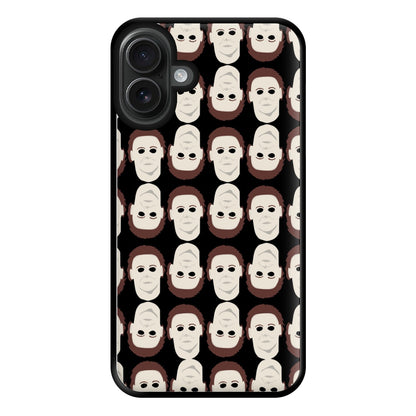 Collage - Michael Myers Phone Case for iPhone 16 Plus