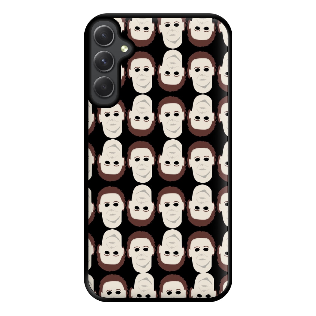 Collage - Michael Myers Phone Case for Galaxy A14