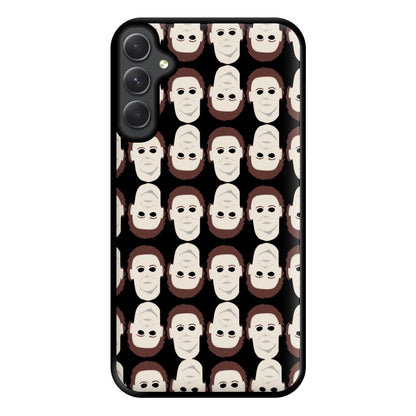 Collage - Michael Myers Phone Case for Galaxy A14