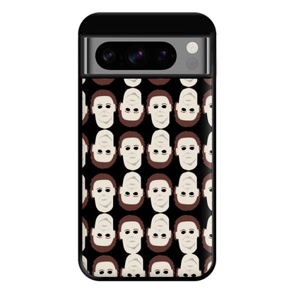 Collage - Michael Myers Phone Case for Google Pixel 8 Pro