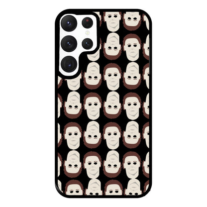 Collage - Michael Myers Phone Case for Galaxy S22 Ultra