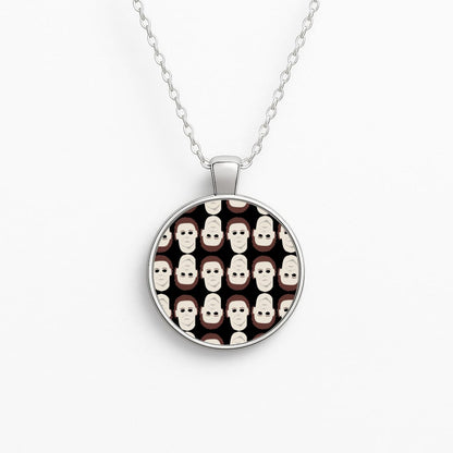 Collage - Michael Myers Circle Necklace