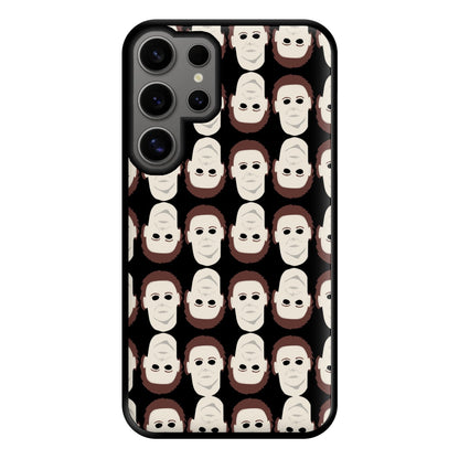 Collage - Michael Myers Phone Case for Galaxy S24 Ultra