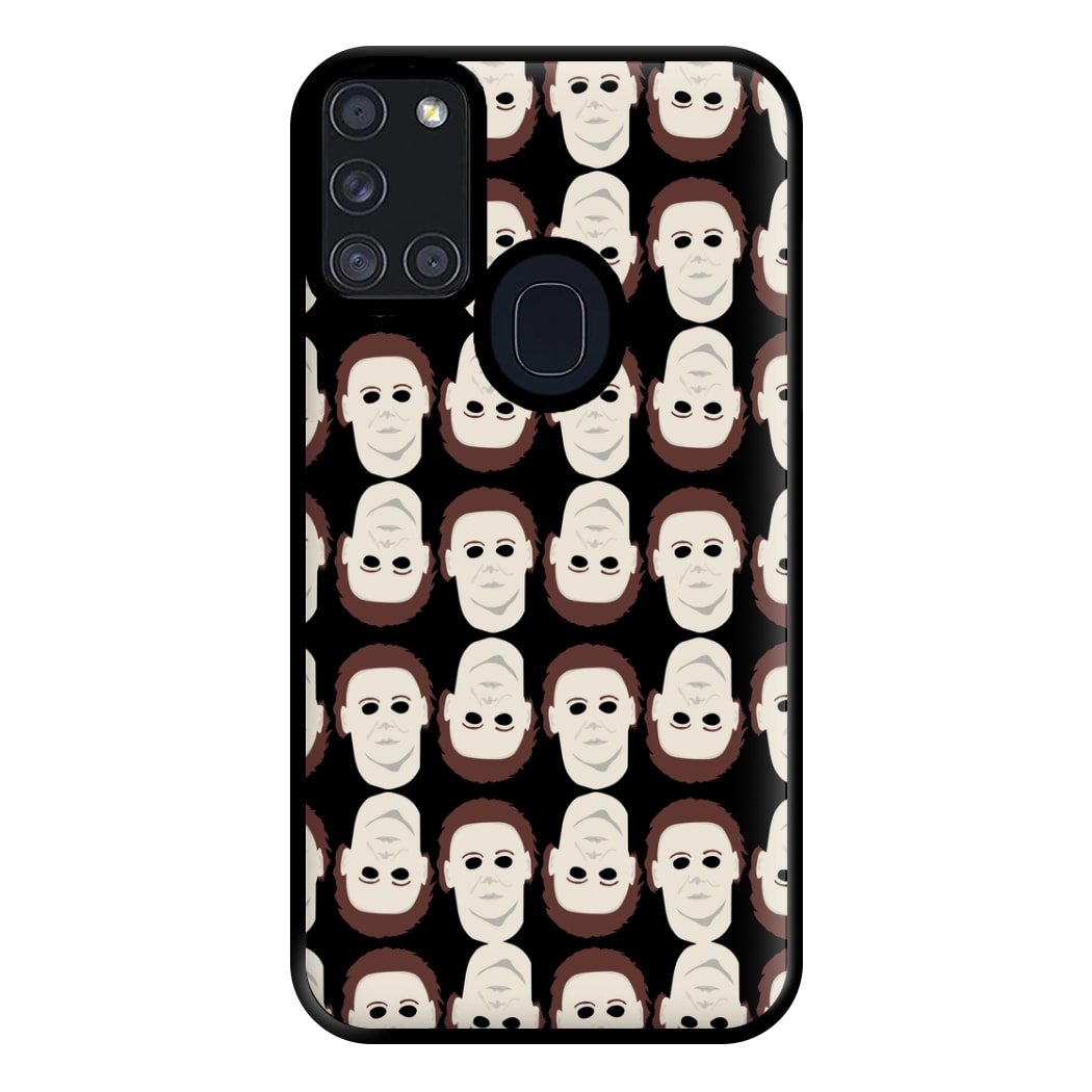 Collage - Michael Myers Phone Case for Galaxy A21s