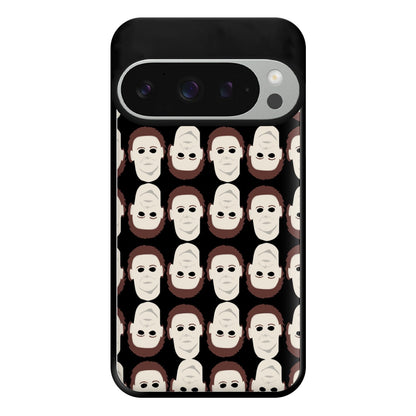 Collage - Michael Myers Phone Case for Google Pixel 9 Pro XL