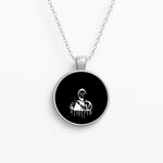 Black & White - Myers Circle Necklace