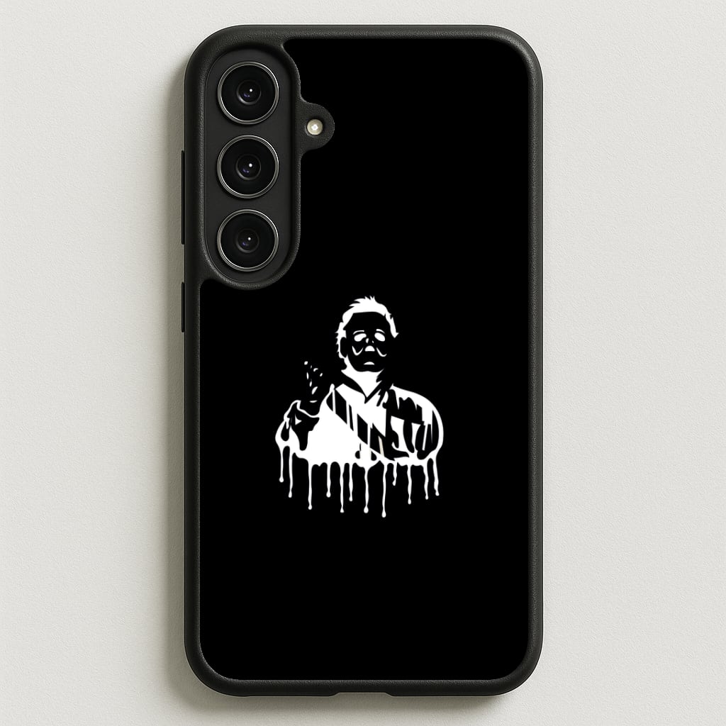 Black & White - Myers Phone Case for Galaxy S25FE