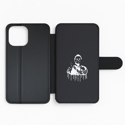 Black & White - Myers Flip Phone Case