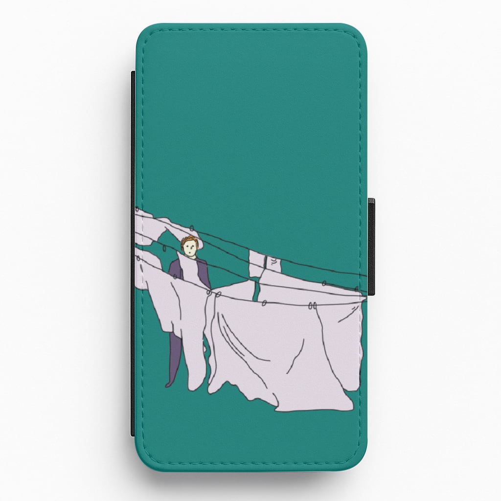 Washing - Myers Flip / Wallet Phone Case