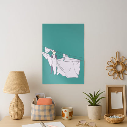 Washing - Myers Art Print