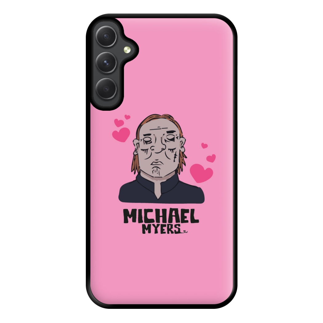 Love Hearts - Myers Phone Case for Galaxy A54