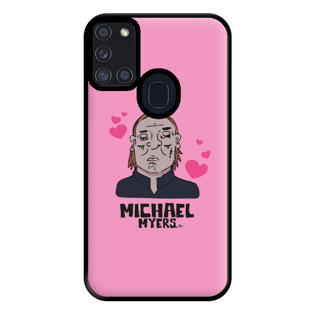 Love Hearts - Myers Phone Case for Galaxy A21s