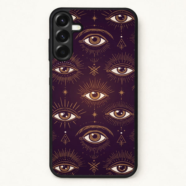 Mystic Golden Eyes Phone Case - Galaxy A17 / Standard