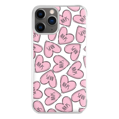 Nap Hearts, Tumblr Inspired Phone Case for iPhone 12 Pro Max