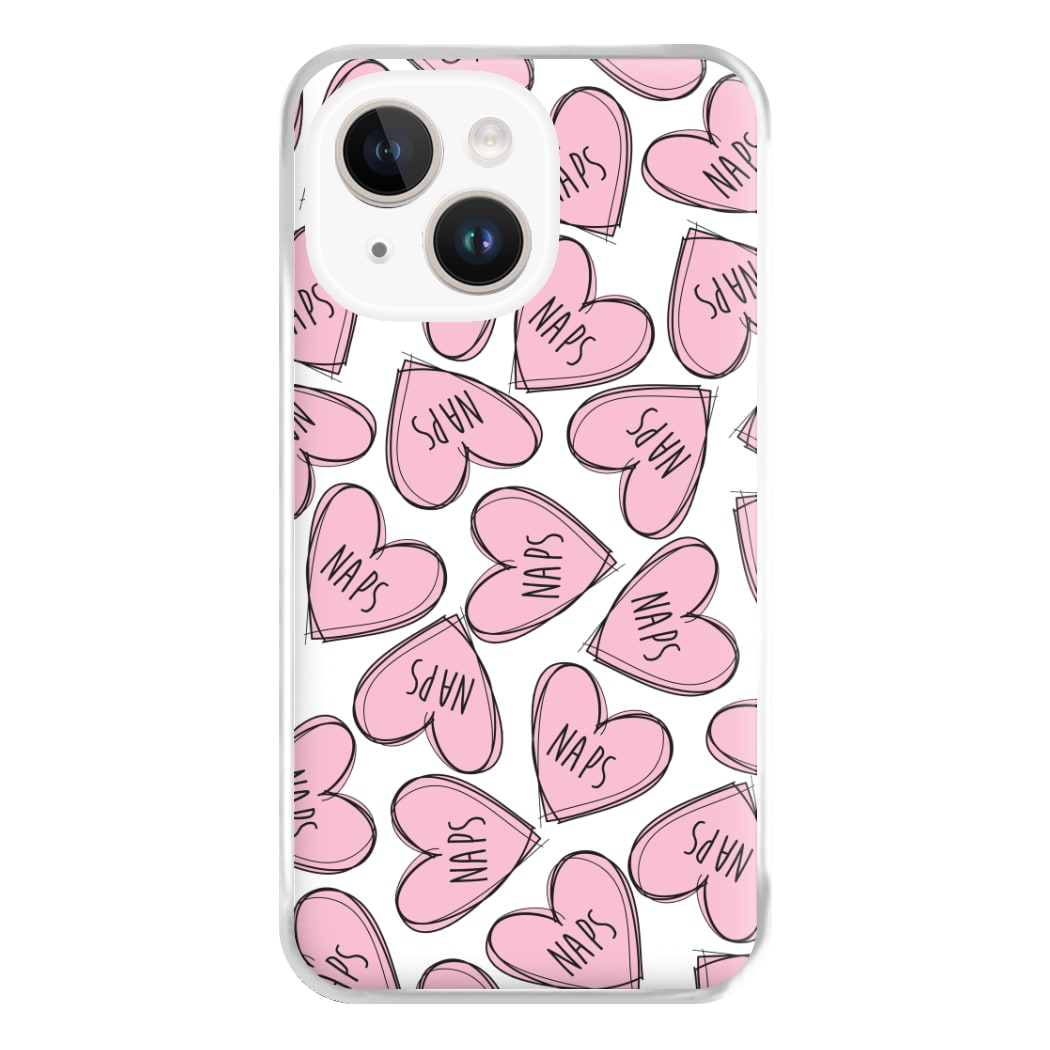 Nap Hearts, Tumblr Inspired Phone Case for iPhone 14 Plus