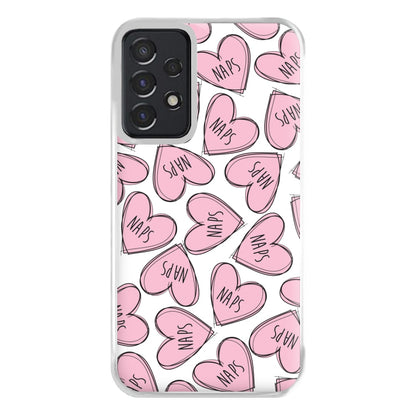 Nap Hearts, Tumblr Inspired Phone Case for Galaxy A52 / A52s