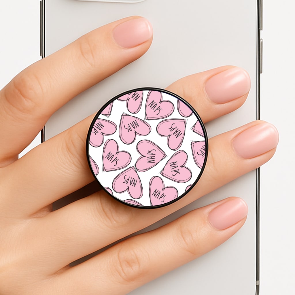 Nap Hearts, Tumblr Inspired Phone Grip
