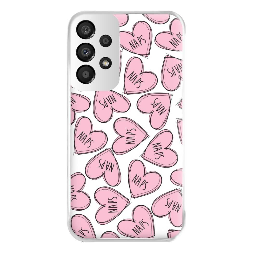 Nap Hearts, Tumblr Inspired Phone Case for Galaxy A33