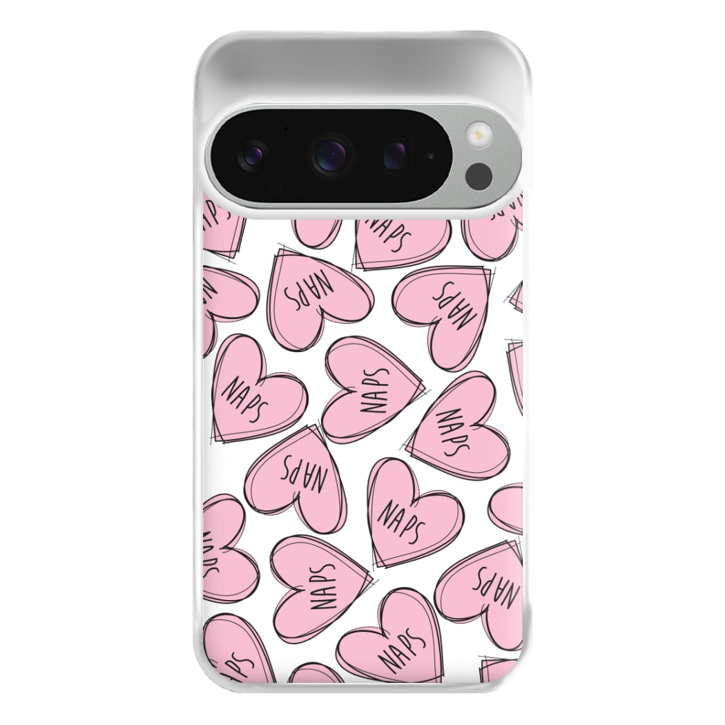 Nap Hearts, Tumblr Inspired Phone Case for Google Pixel 9 Pro XL