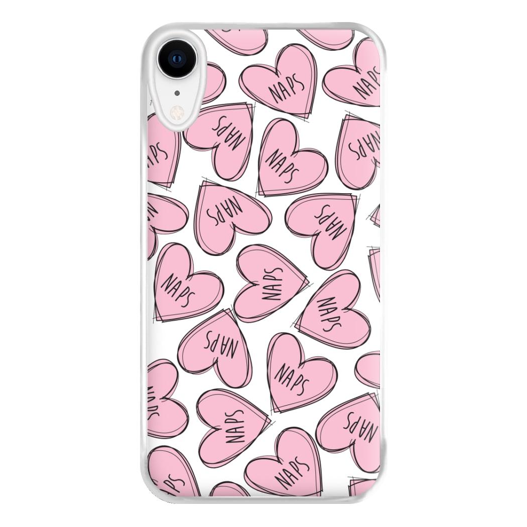 Nap Hearts, Tumblr Inspired Phone Case for iPhone XR