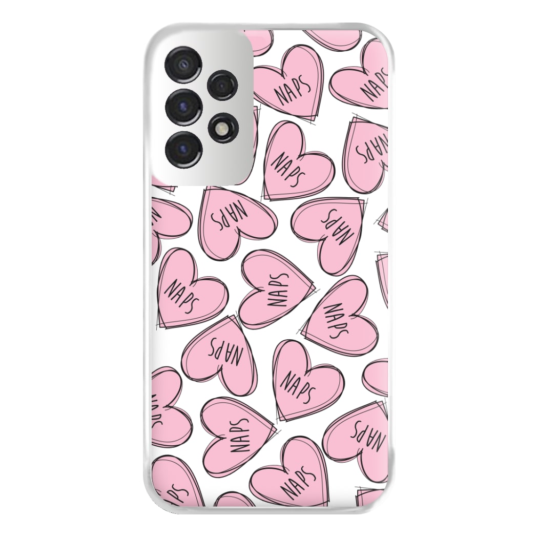 Nap Hearts, Tumblr Inspired Phone Case for Galaxy A53