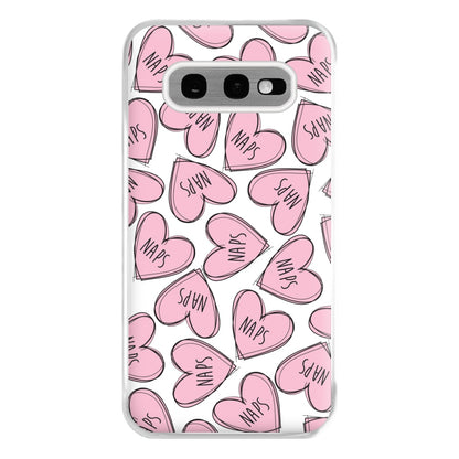 Nap Hearts, Tumblr Inspired Phone Case for Galaxy S10e