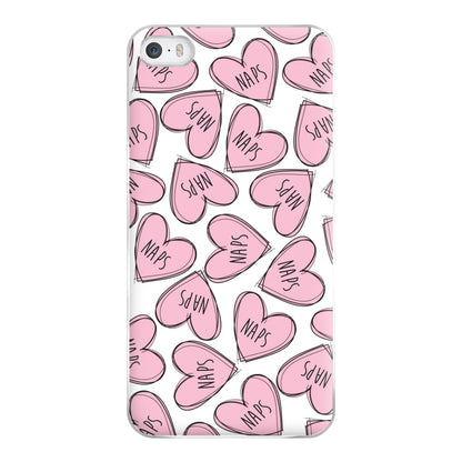 Nap Hearts, Tumblr Inspired Phone Case for iPhone 5 / 5s / SE 2016