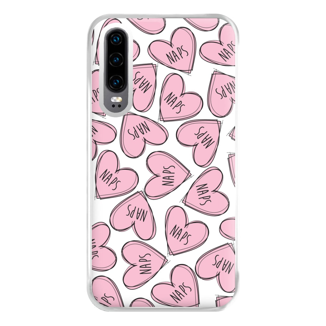 Nap Hearts, Tumblr Inspired Phone Case for Huawei P30