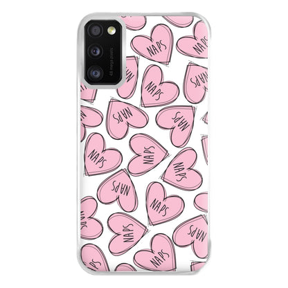 Nap Hearts, Tumblr Inspired Phone Case for Galaxy A41