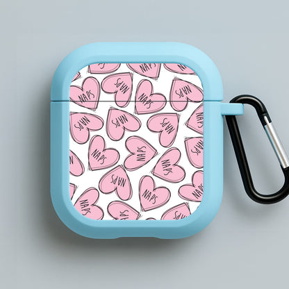 Nap Hearts, Tumblr Inspired Blue AirPods Case